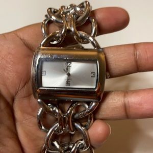 NYC stainless steel watch